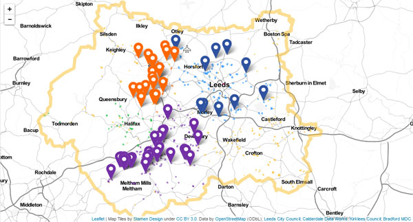 Image for Allotments of West Yorkshire