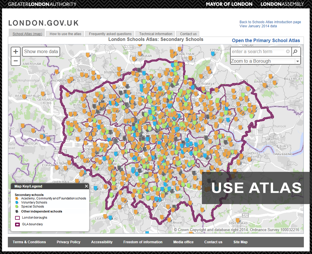 schools atlas