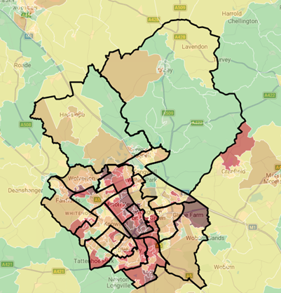 A map of households Households receiving universal credit, August 2025. This can be downloaded below.