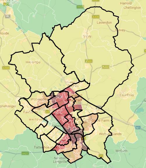 A map of year 6 prevalence of obesity (including severe obesity), 3 years data combined (2022 to 2025). This can be downloaded below.